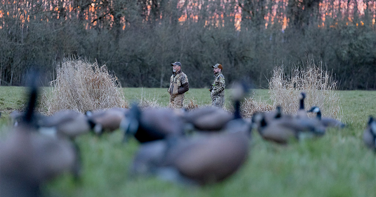 The author (left) and DU Regional Biologist Kelly Warren. Photo by Mike Callian