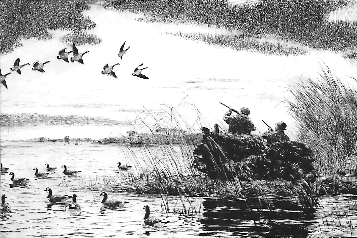 Allen Lassell Ripley, Goose Shooting