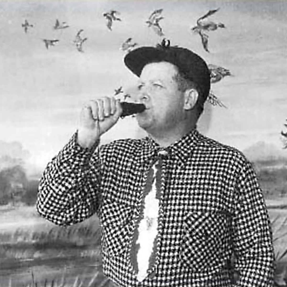 Parsons claimed the International Duck Calling  Championship in 1949 before back-to-back World’s titles  in 1950 and 1951. Photo courtesy of ShowmanShooter.com