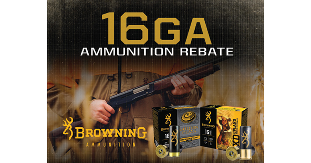Image for Community News: 16-Gauge Ammunition Rebate Now Available from Browning